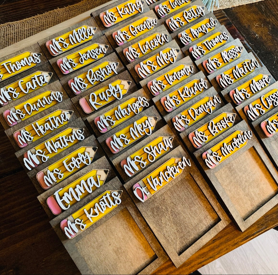 Sticky Notes Holder-Teacher