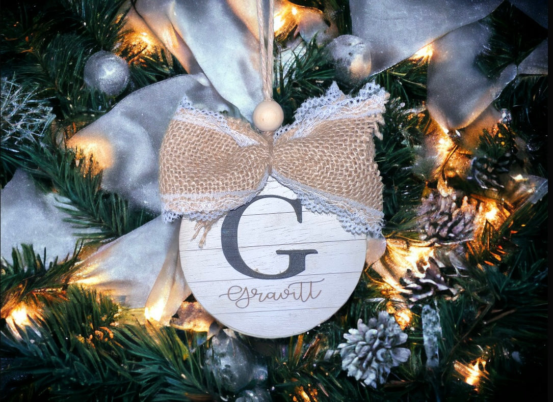 Monogram Ornament