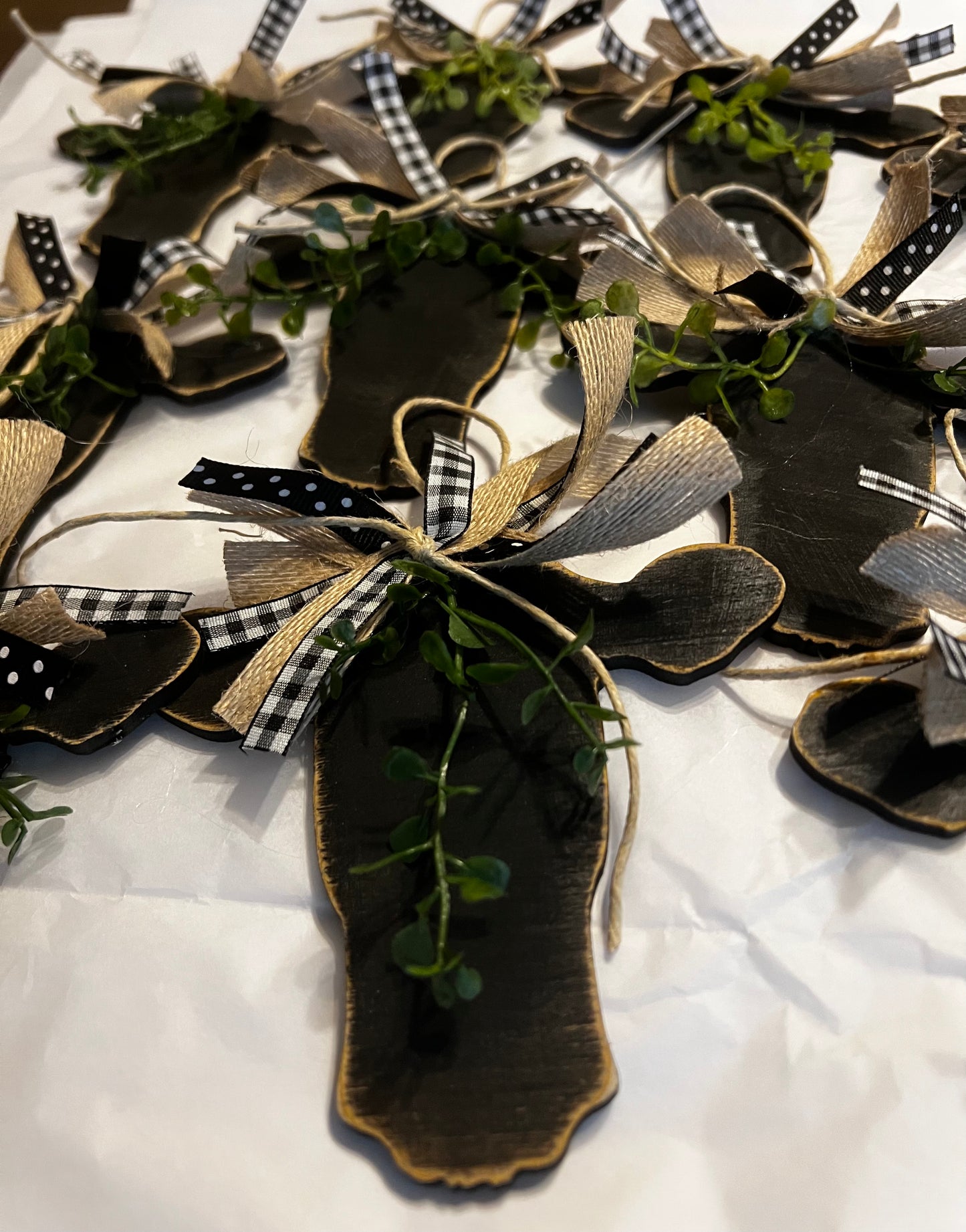 Primitive Cow Ornament