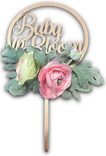 Baby in Bloom topper.