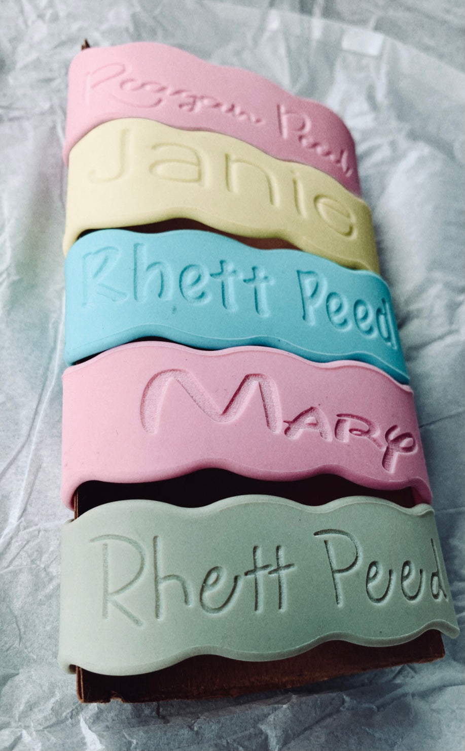 Silicone Bands (engraving included)