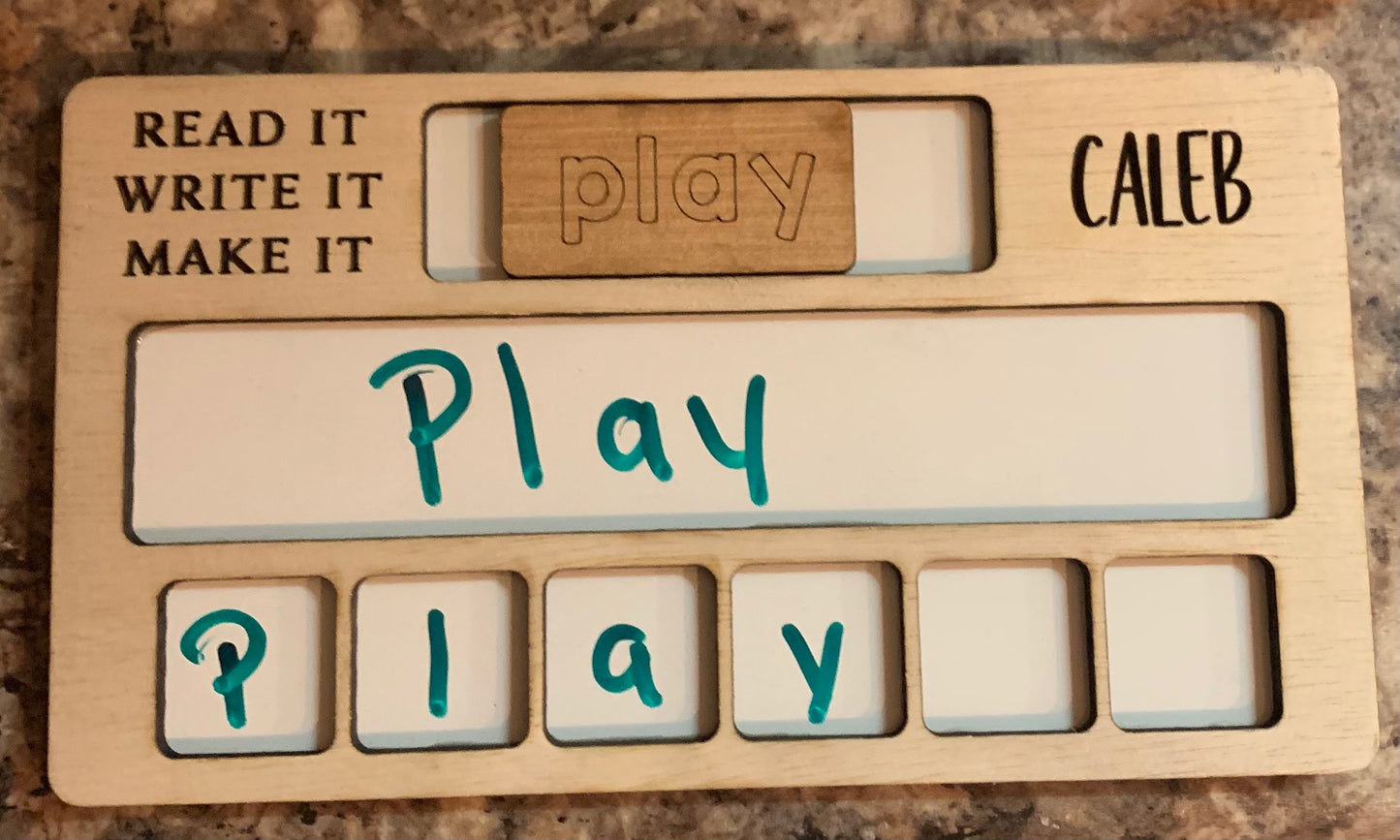 Sight Words Study Board Set