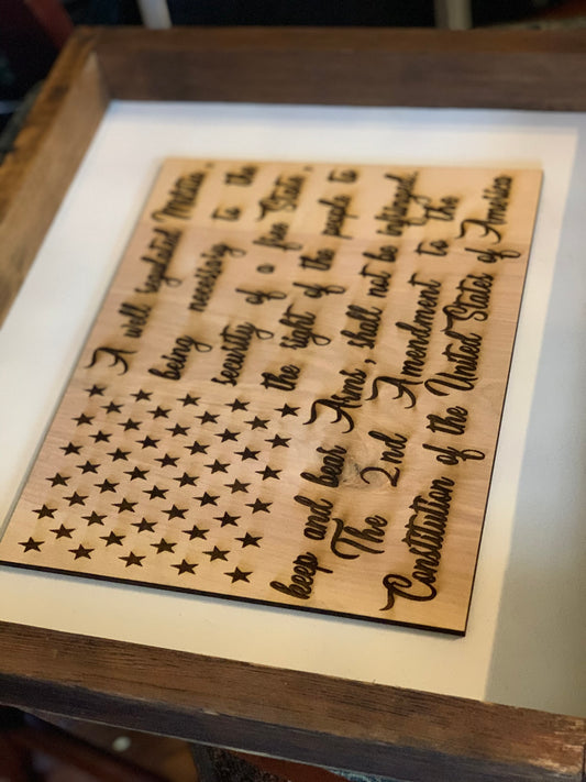 2nd Amendment Engrave.
