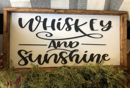 Whiskey & Sunshine Farmhouse Frame