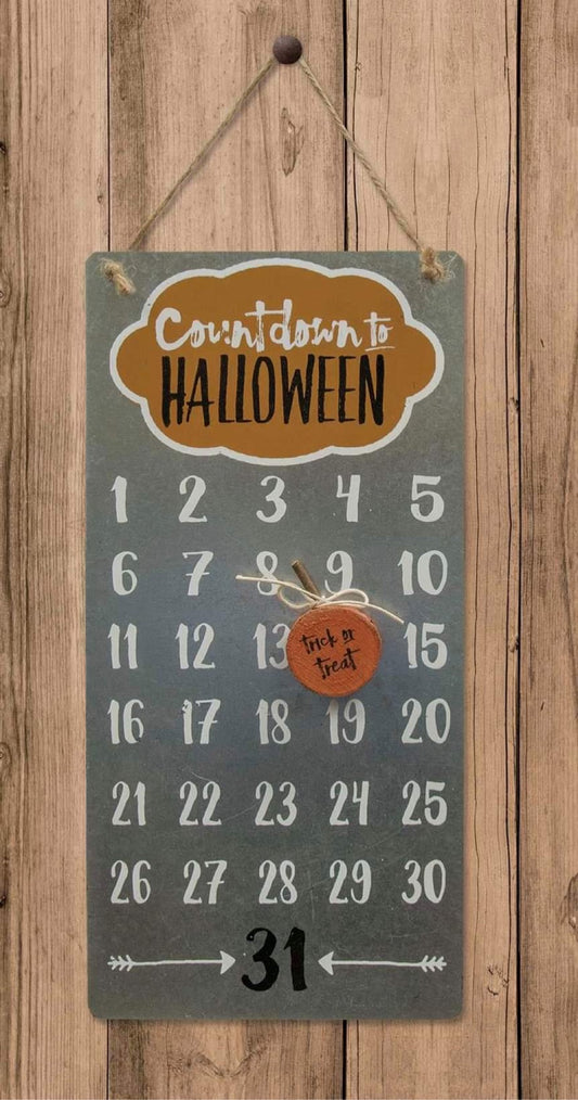 Countdown to Halloween Calendar
