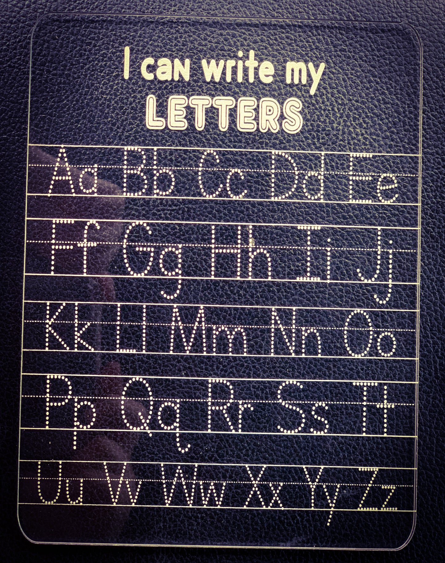 Dry Erase “I can write” boards