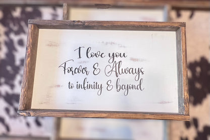 Infinity & Beyond Sign