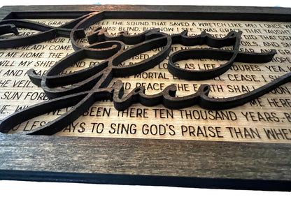 Amazing Grace Shelf sitter